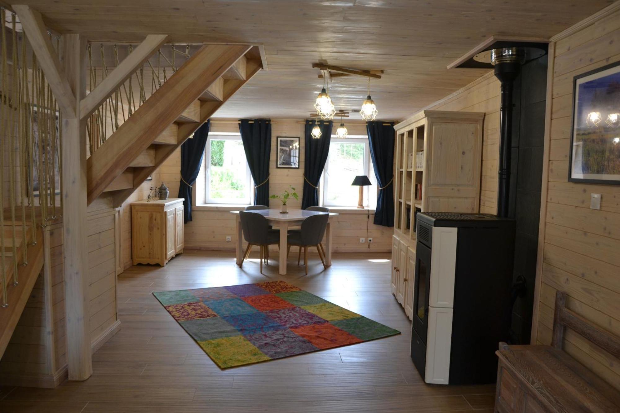 Chalet Des Aigrettes, Les 1000 Etangs La Voivre  Exterior foto